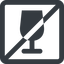 Line, wide, square, glass, horizontal, mirror, prohibited, party, wine, empty, champagne, glass-wine, drink, water, glass-wine-empty-solid icon