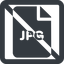 Line, wide, square, image, prohibited, file, photo, picture, jpg, file-jpg, file-jpg-solid, photography, graphic, bitmap icon