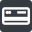 Down, wide, solid, square, payment, card, credit, debit, visa, master, mastercard, atm, credit-card, credit-card-wide icon