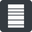 Right, wide, solid, square, barcode, barcode-wide icon