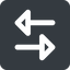 Up, wide, solid, square, horizontal, mirror, arrow, update, change, switch, select, revert, double, double-arrow, change-wide icon
