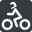 Wide, solid, square, horizontal, mirror, riding, bike, cycle, motorbike, motorcycle, biker, motorbike-wide icon
