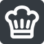 Wide, solid, square, hat, restaurant, chef, cooking, kitchen, cook, chef-hat, chef-hat-wide icon