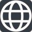 Wide, solid, square, globe, world, earth, www, globe-wide, web icon