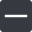 Up, wide, solid, square, minus, remove, sub, substract, collapse, minus-wide, -, less icon