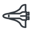 Line, left, normal, space, nasa, shuttle, spacecraft, orbiter, satellite, space-shuttle, astronaut, discovery, atlantis, columbia, challenger, rocket icon