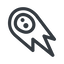 Line, right, normal, star, space, asteroid, meteoroid, impact, nasa, esa, jaxa, shooting, shooting-star, c-type, s-type, m-type, neo icon