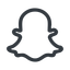 Line, normal, solid, logo, brand, social, network, chat, snapchat, snap icon