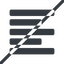 Line, down, left, normal, solid, horizontal, mirror, prohibited, text, align, left-align, alignment, editor, left-align-solid, align-right icon