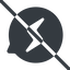 Line, left, normal, brand, horizontal, mirror, message, facebook, social, prohibited, messenger, chat, comment, dialogue, bubble, facebook-messenger icon