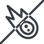 Line, left, normal, star, prohibited, space, asteroid, meteoroid, impact, nasa, esa, jaxa, shooting, shooting-star, c-type, s-type, m-type, neo icon