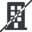 Line, normal, horizontal, mirror, prohibited, building, business, architecture, building-solid icon