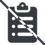 Line, normal, prohibited, list, report, note, clipboard, pasteboard, notebook, scratchpad, tablet, clipboard-list, clipboard-list-solid icon