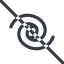 Line, up, normal, prohibited, space, spiral, milky-way, milky, way, cosmos, celestial, stellar, universe, galaxy-alt, galactic icon