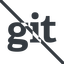 Line, normal, logo, brand, prohibited, repo, git, repository, dev, development, fork icon