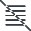 Line, normal, solid, prohibited, menu, burger, text, align, alignment, editor, justify, justify-align, align-justify icon