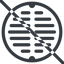 Line, up, normal, prohibited, manhole, sewer, sewer-manhole, metal, cover icon
