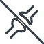 Line, normal, prohibited, plug, brain, synapse, neuron, joint, memory, receptor icon