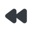 Down, normal, solid, video, play, forward, backward, mp3, player, pause, forward-solid icon