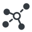Down, normal, solid, network, chart, association, affiliate, network-solid, associate, zigbee icon