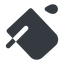 Left, normal, solid, bucket, drip, paint, color, fill, bucket-drip, bucket-drip-solid icon