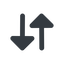 Right, normal, solid, horizontal, mirror, arrow, update, change, switch, select, revert, double, double-arrow, change-solid icon