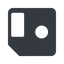 Right, solid, horizontal, mirror, floppy, disk, backup, hard-floppy, save, saved, saving icon