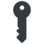 Right, normal, solid, unlocked, unlock, locked, lock, key, access, security, key-solid icon