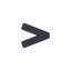 Normal, solid, horizontal, mirror, symbol, less, math, mathematics, greater, than, greater-than, less-than, comparison, inequality, mathematical, smaller, bigger, less-than-solid, maths icon
