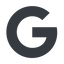 Up, normal, solid, logo, google, g, google-logo icon
