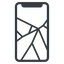 Up, normal, solid, iphone, phone, android, gsm, smartphone, cell, broken, ios, break, iphone-broken, iphone-broken-alt icon
