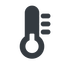Normal, solid, temperature, low, thermometer, cold, thermometer-low, thermometer-low-solid icon