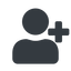 Normal, solid, sign, plus, add, user, sign-up, account, newuser, profile, usericon, user-plus-solid icon