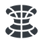 Up, normal, solid, wormhole, black-hole, hole, spacetime, interstellar, astrophysics, hyperspace, einstein, rosen, singularity, relativity, wormhole-solid-alt icon