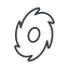 Thin, line, right, horizontal, mirror, galaxy, space, spiral, milky-way, milky, way, cosmos, celestial, stellar, universe, galaxy-thin, galactic icon