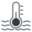 Thin, line, temperature, thermometer, heat, hot, liquid, hot-liquid, hot-liquid-thin icon