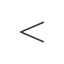 Thin, line, symbol, less, math, mathematics, greater, than, greater-than, less-than, comparison, inequality, mathematical, smaller, bigger, less-than-thin, maths icon