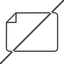Thin, line, left, prohibited, file, sheet, paper, file-thin, document icon