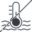 Thin, line, horizontal, mirror, prohibited, temperature, thermometer, heat, hot, liquid, hot-liquid, hot-liquid-thin icon