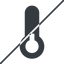 Thin, line, horizontal, mirror, prohibited, temperature, low, freeze, thermometer, temperature-low-solid, cold, temperature-low icon
