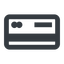 Line, down, wide, payment, card, credit, debit, visa, master, mastercard, atm, credit-card, credit-card-wide icon