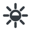 Line, left, wide, star, light, brightness, luminosity, intensity, brilliance, lighter, darker, dark, mode, Illumination, sun, shine, flash, ray, brightness-half, brightness-wide, brightness-wide-half icon