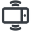 Line, left, wide, solid, iphone, phone, mobile, android, gsm, smartphone, cell, bell, ring, ringing, ringtone, smartphone-ringing, smartphone-ringing-wide icon