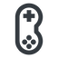 Line, right, wide, horizontal, mirror, game, gaming, games, gamepad, pad, joystick, gamepad-wide icon
