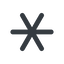 Line, right, wide, star, asterisk, asterisk-wide icon