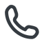 Line, right, wide, phone, call, dial, number, phone-wide, telephone icon