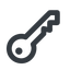 Line, up, wide, unlocked, unlock, locked, lock, key, access, security, key-alt-wide icon