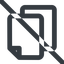 Line, down, wide, large, prohibited, copy, copy-wide, files icon