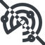 Line, down, wide, prohibited, gps, place, radar, localisation, radar-wide, sonar icon