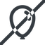 Line, wide, solid, horizontal, mirror, prohibited, balloon, party, birthday, carnival, helium, balloons, balloon-wide icon